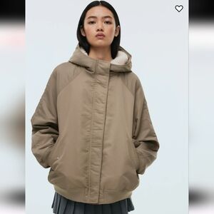 H&M Oversized Bomber Jacket NWT